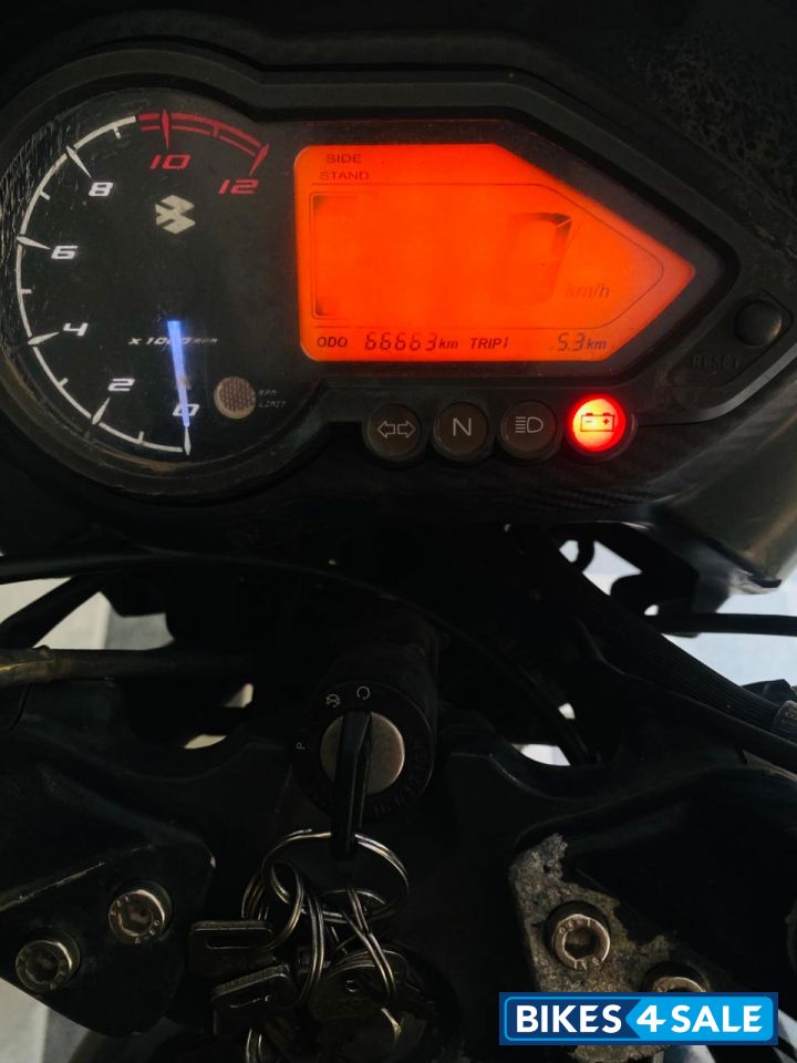 Red & Black Bajaj Pulsar 150 Neon