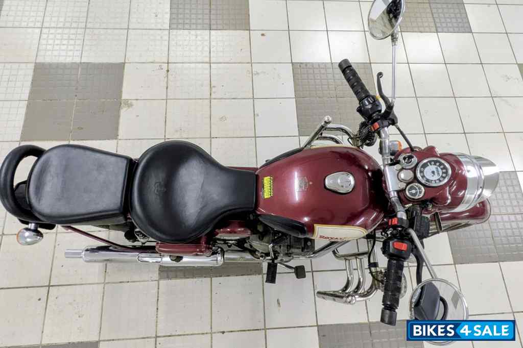 Maroon Royal Enfield Classic 350