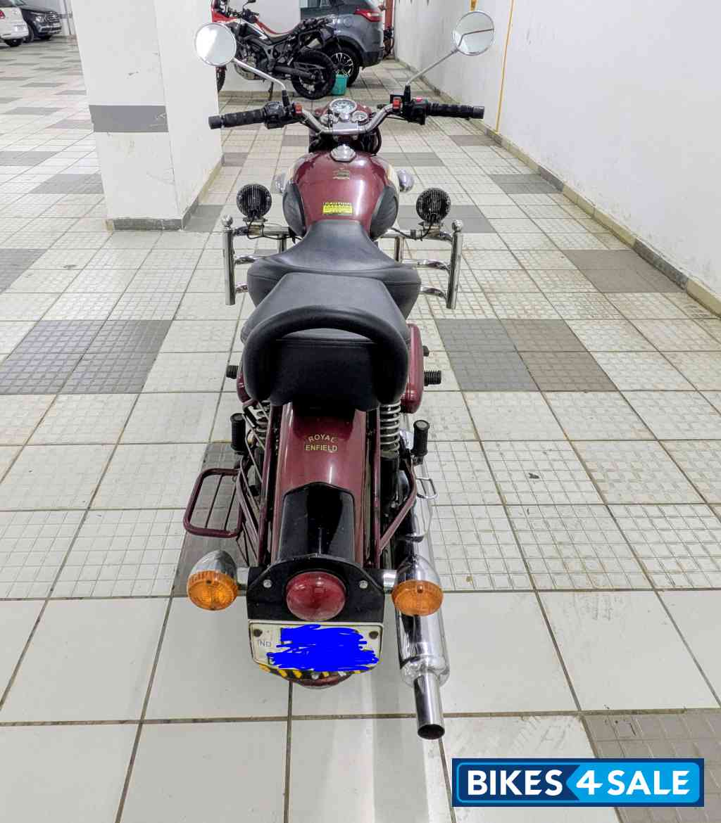 Maroon Royal Enfield Classic 350