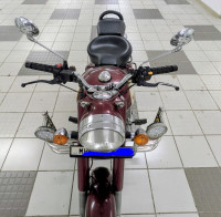Maroon Royal Enfield Classic 350