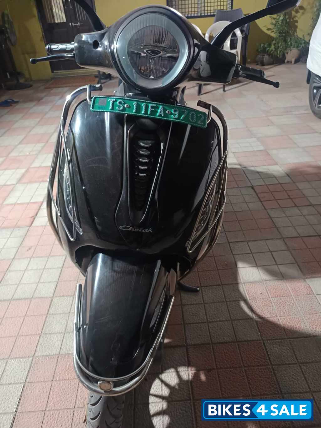 Brooklyn Black Bajaj Chetak Premium Tecpac