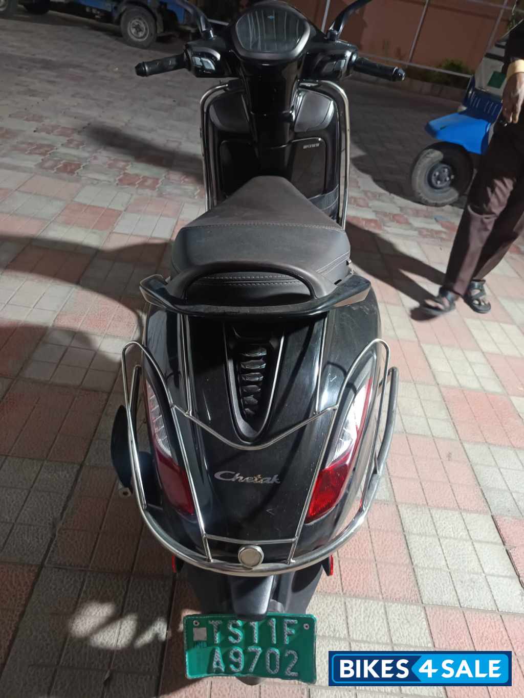 Brooklyn Black Bajaj Chetak Premium Tecpac Brooklyn Black Bajaj Chetak Premium Tecpac