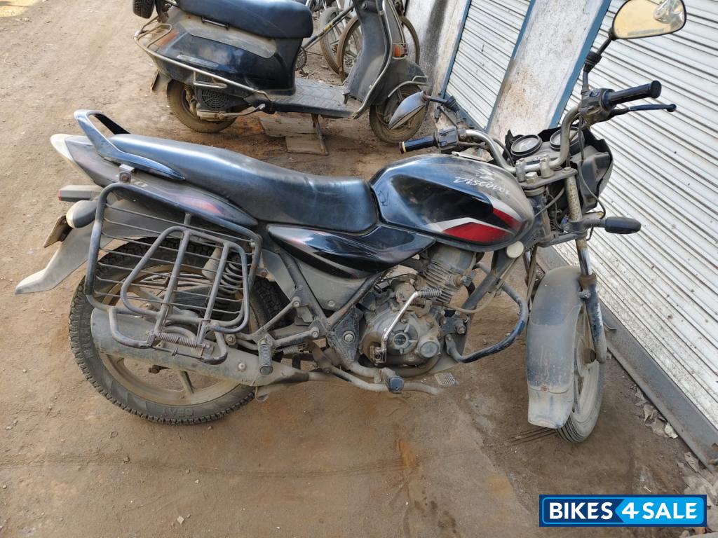 Red And Black Bajaj Discover 100M