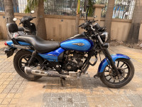 Customized Blue Bajaj Avenger Street 150