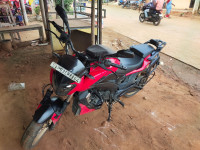 Canyon Red Bajaj Dominar 400 Disc