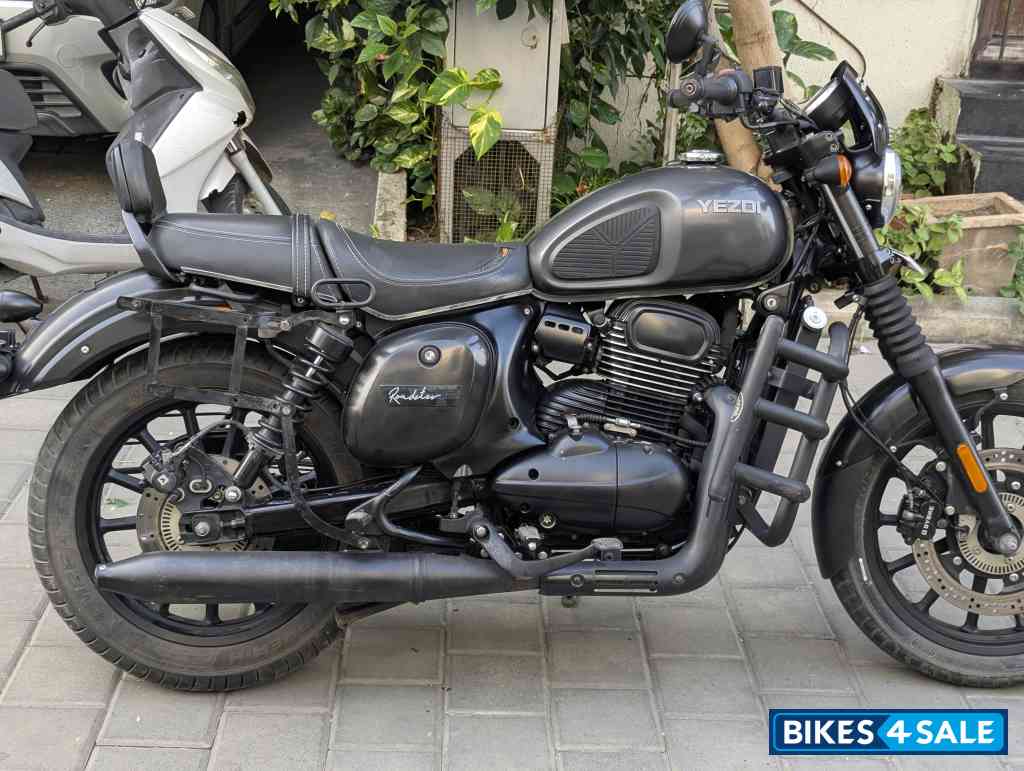 Dark Grey Yezdi Roadster Dark