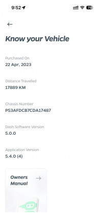 Matt Blue Finish Ola S1 Pro