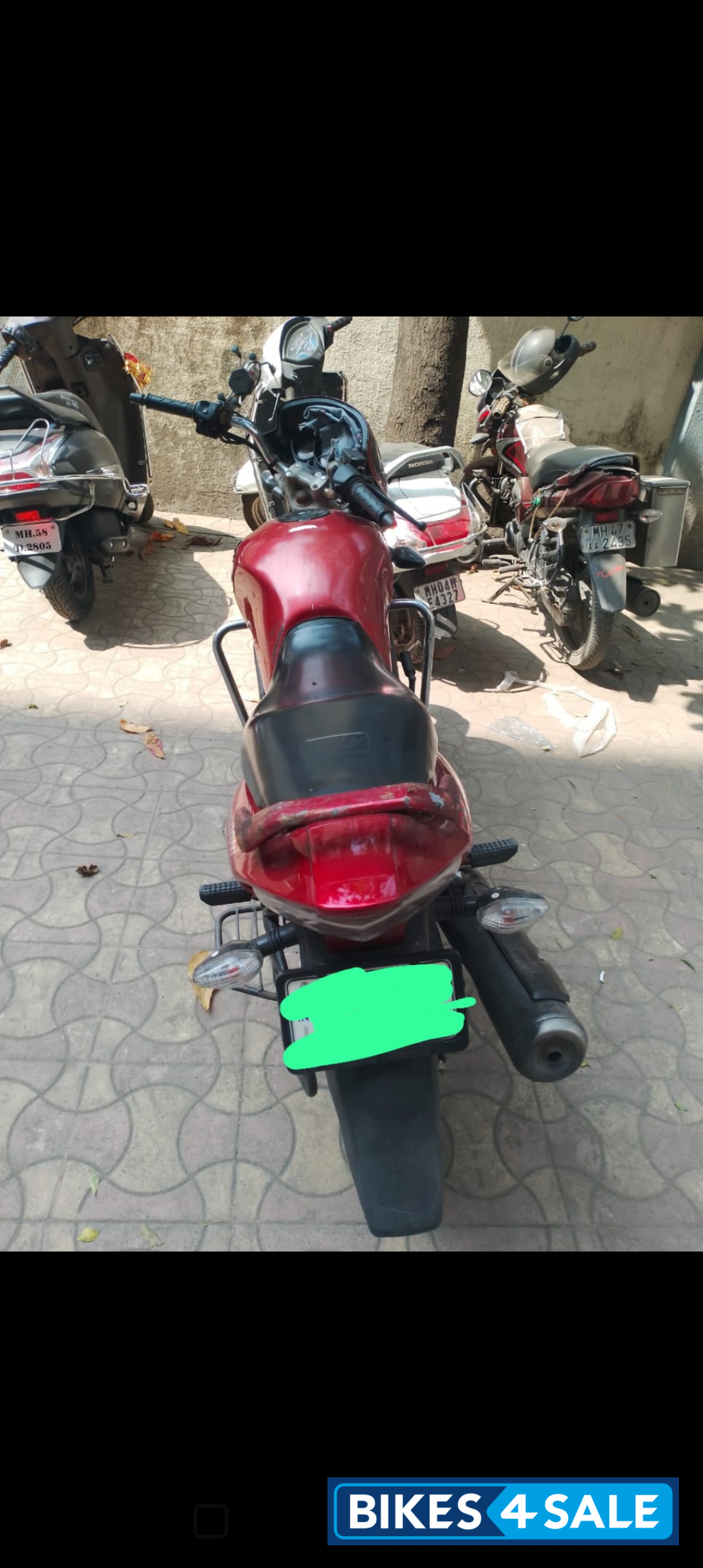 Red Honda CB Unicorn