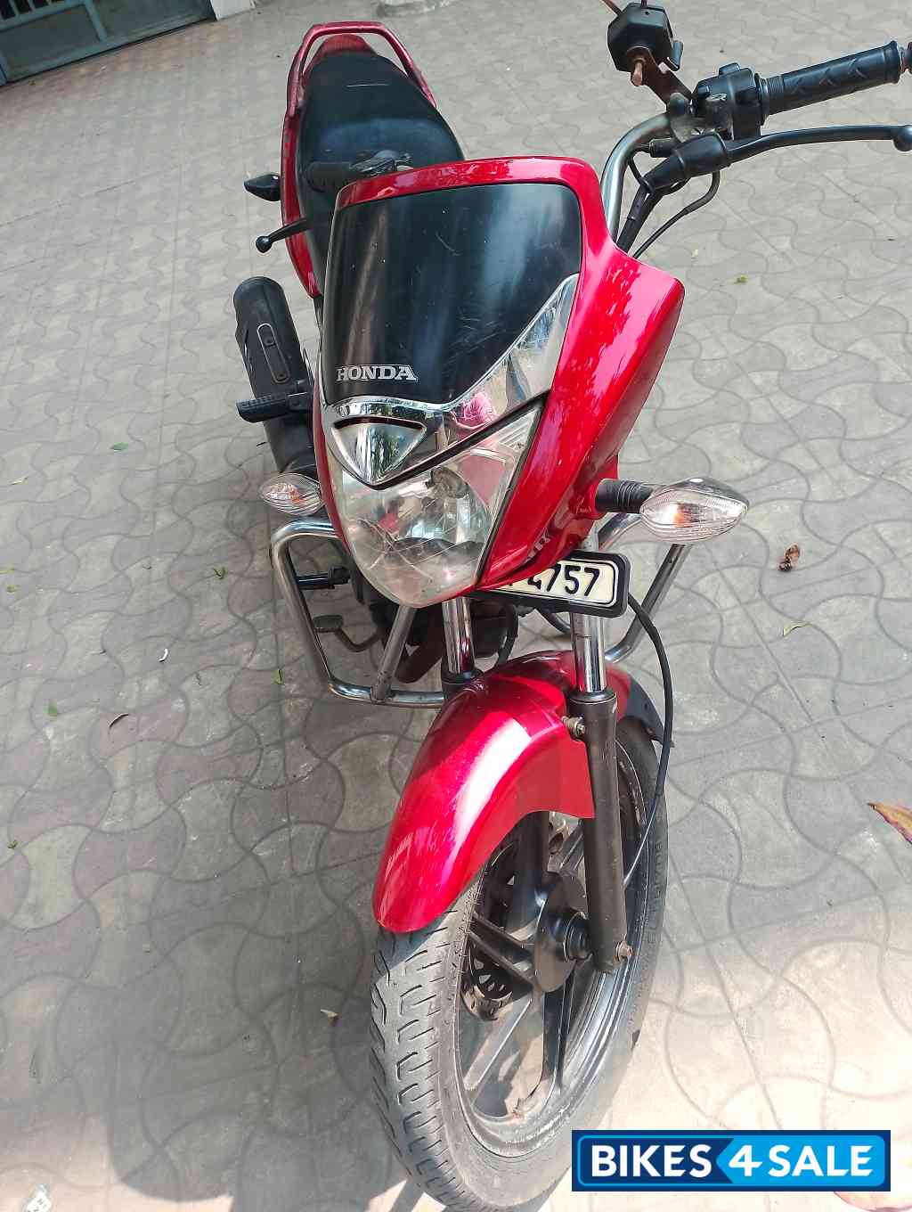 Red Honda CB Unicorn