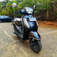 Matte Black Suzuki Access 125 Special Edition BS6