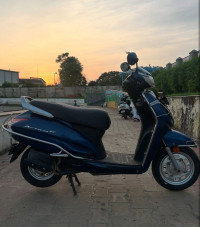 Blue Honda Activa 6G Dlx