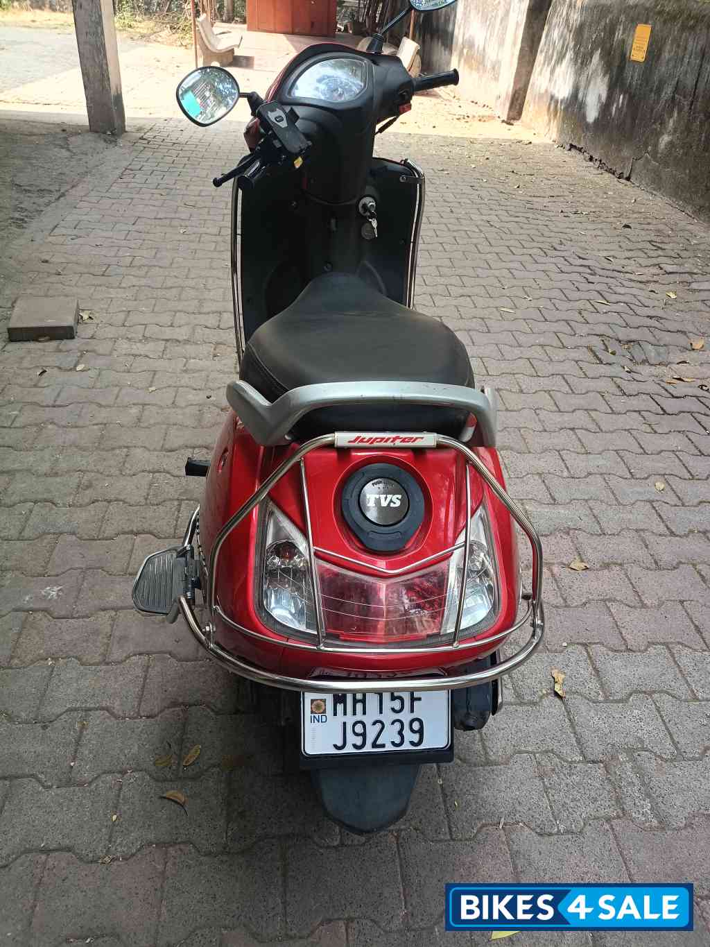 Red TVS Jupiter Classic 110