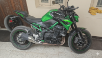 Candy Lime Green Kawasaki Z900 2022