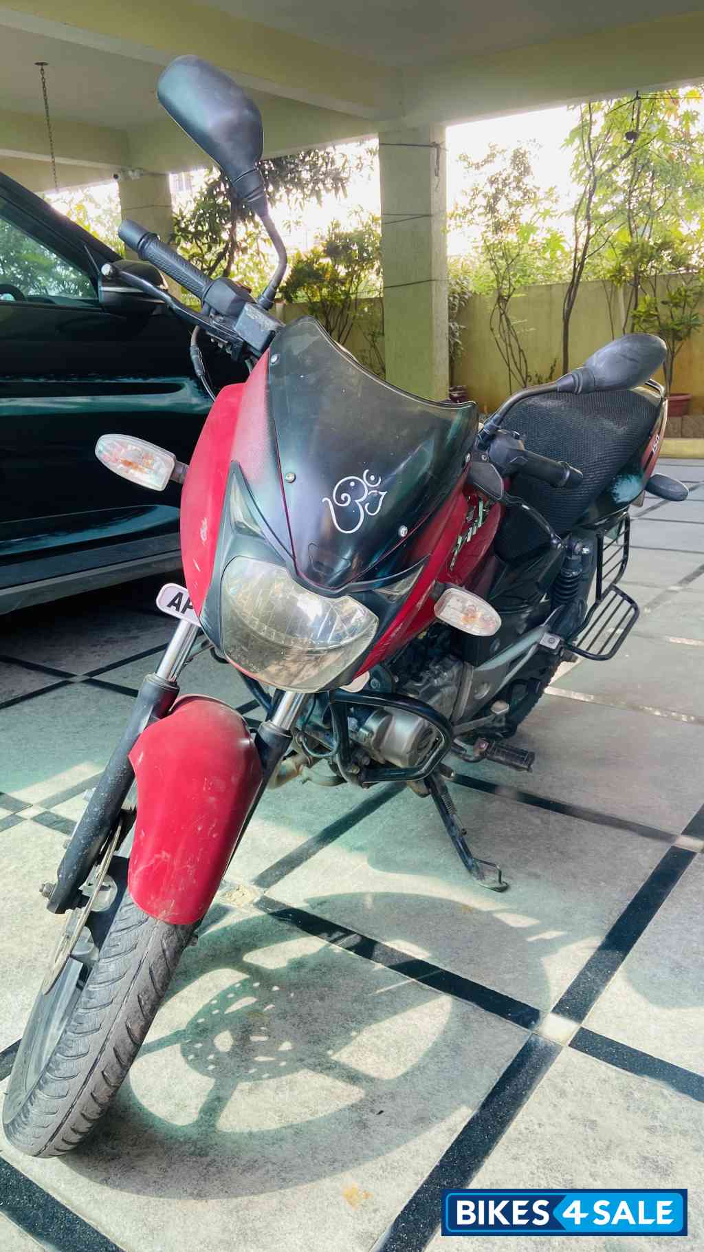 Wine Red Dual Decal Bajaj Pulsar 150 DTSi