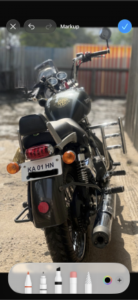 Lightening Green Royal Enfield Thunderbird 350