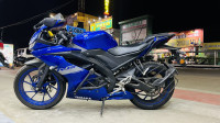 Blue Yamaha YZF R15 V3 BS6