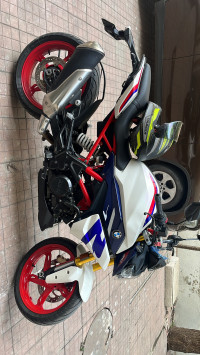 White Red Blue BMW G 310 R