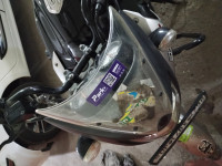 Black Silver Yamaha SZ-R