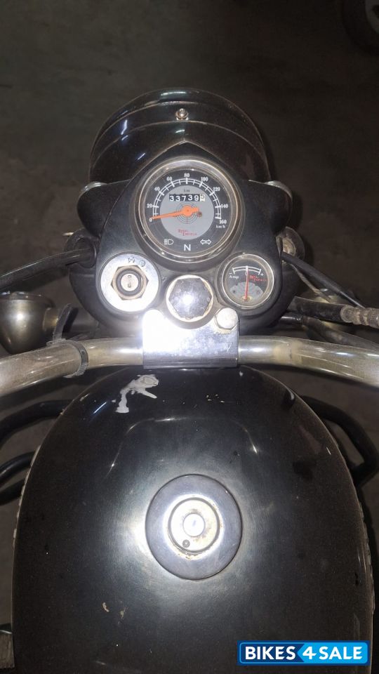 Magic Black Royal Enfield Bullet Electra