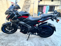 Black Red Bajaj Pulsar NS200