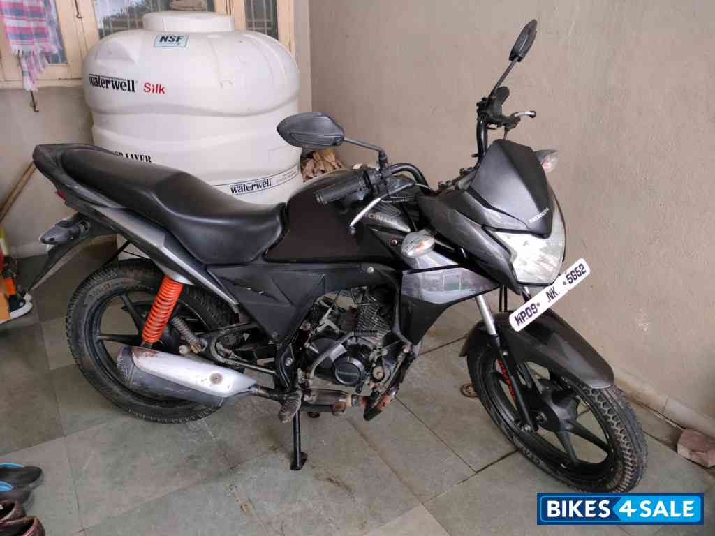 Metallic Grey Honda CB Twister