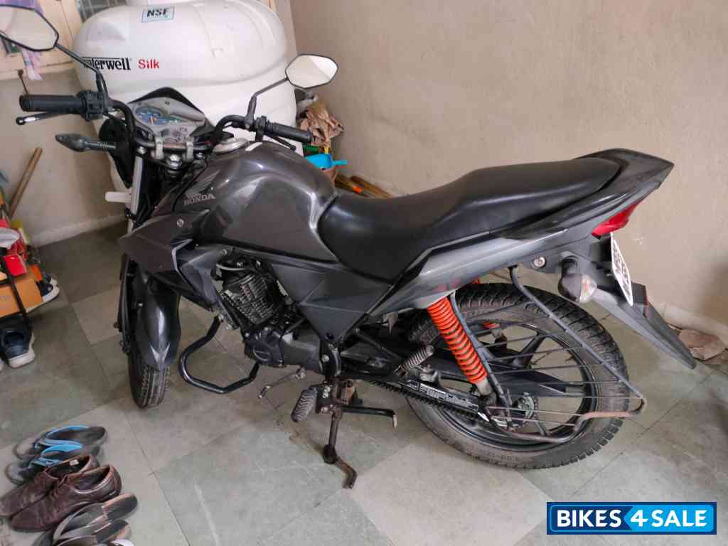 Metallic Grey Honda CB Twister