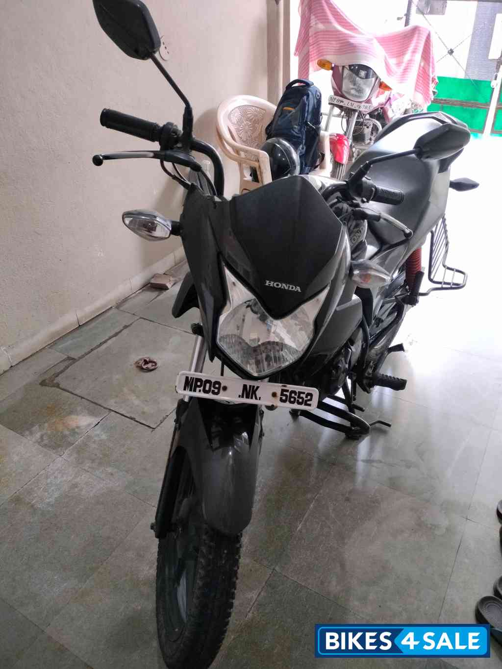 Metallic Grey Honda CB Twister