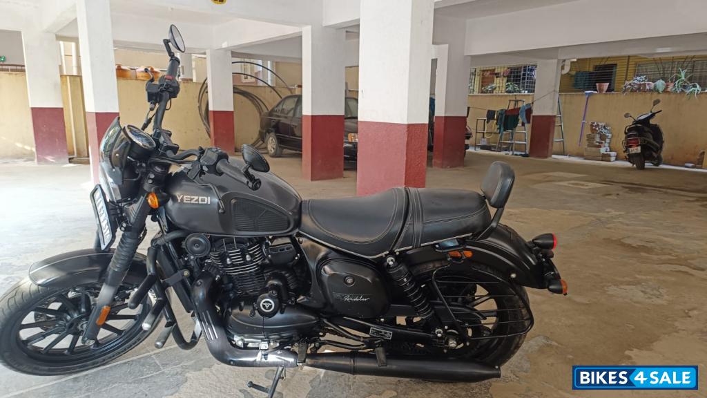 Smoke Grey Yezdi Roadster Dark