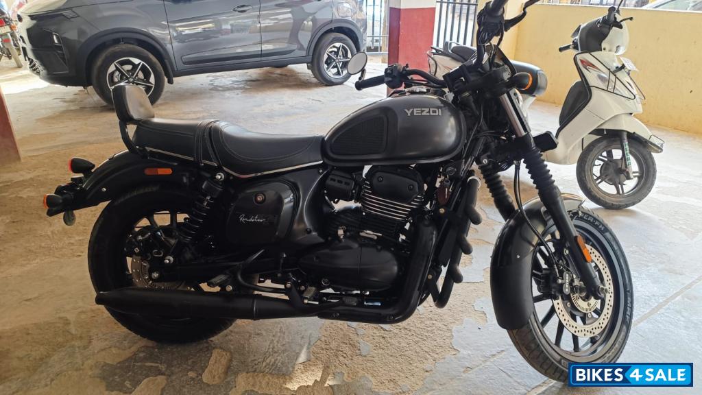 Smoke Grey Yezdi Roadster Dark