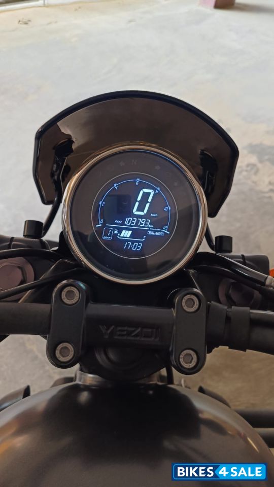 Smoke Grey Yezdi Roadster Dark