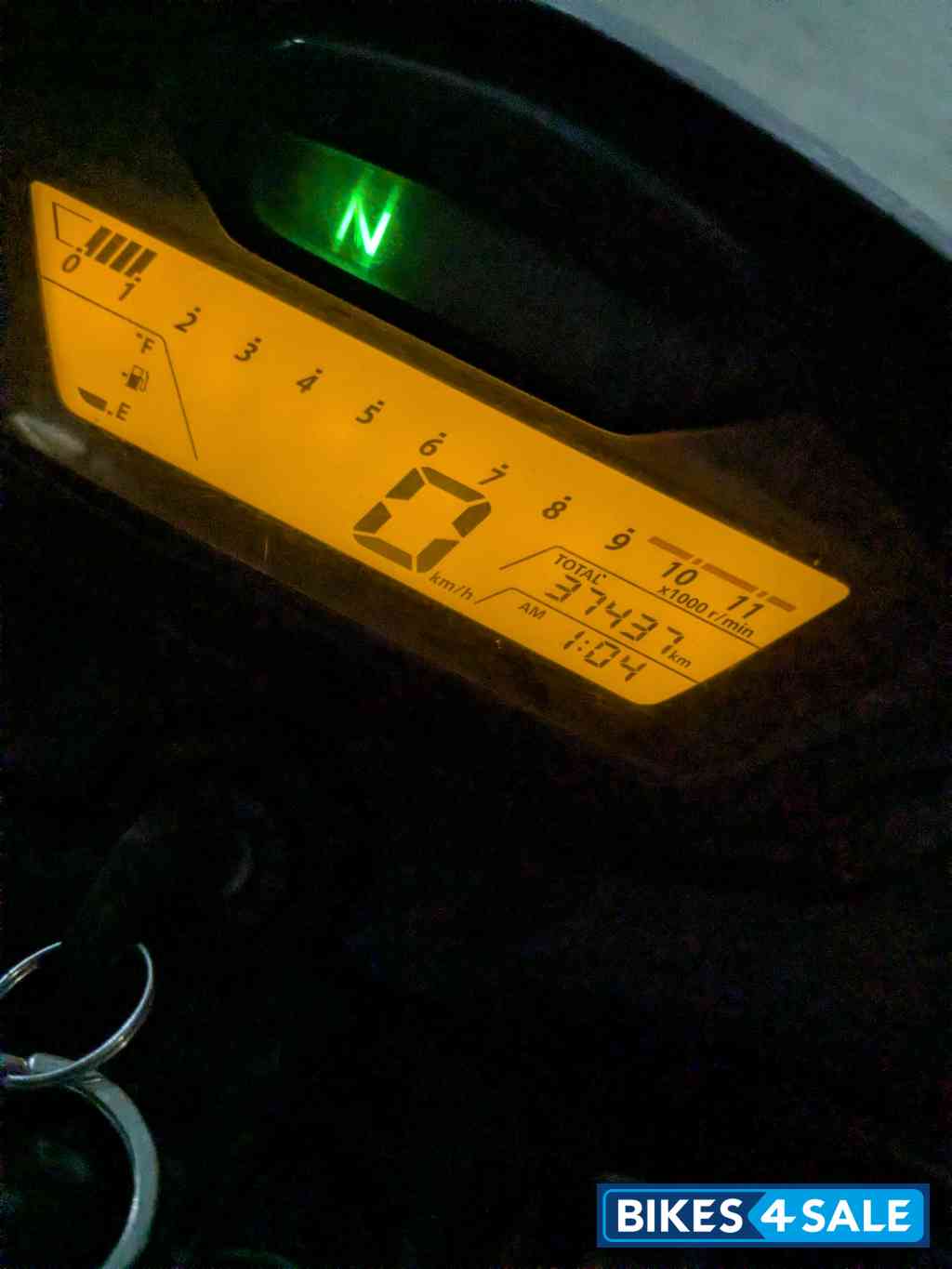 Black Honda CB Hornet 160R