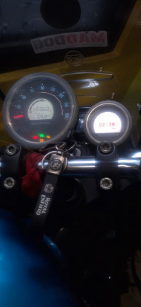 Blue Royal Enfield Meteor 350 Supernova