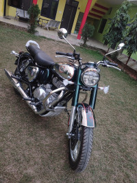Emerald Green Chrome Royal Enfield Classic Chrome