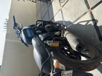 Blue And Black Royal Enfield Continental GT 650