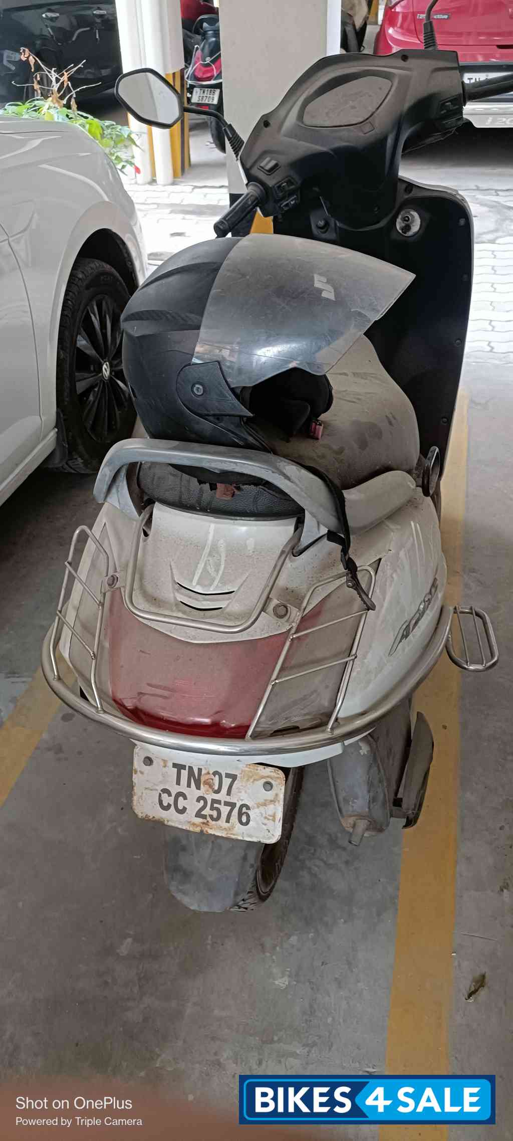 White Honda Activa 125