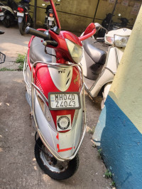 Red TVS Scooty Pep Plus