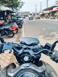 Black Bajaj Pulsar N160 Dual Channel ABS