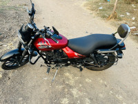 Red Bajaj Avenger Street 160