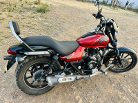 Red Bajaj Avenger Street 160