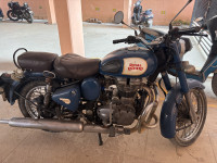 Blue Royal Enfield Classic 350