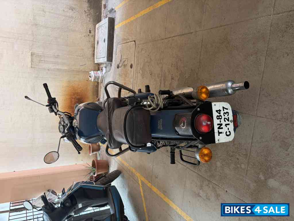 Blue Royal Enfield Classic 350