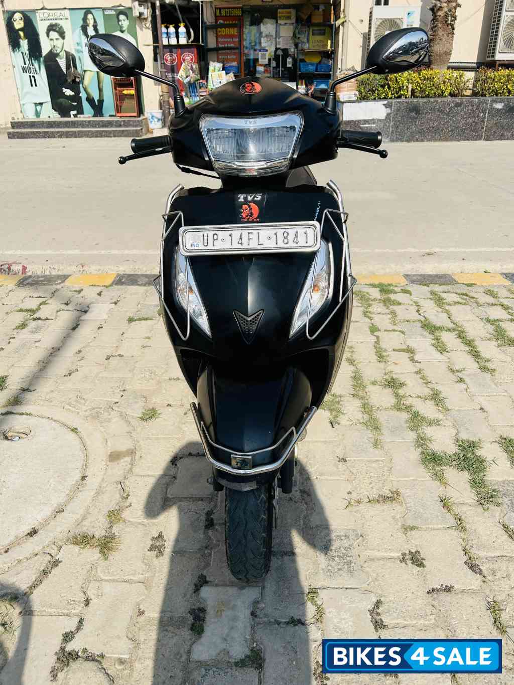 Black TVS Jupiter ZX SmartXonnect