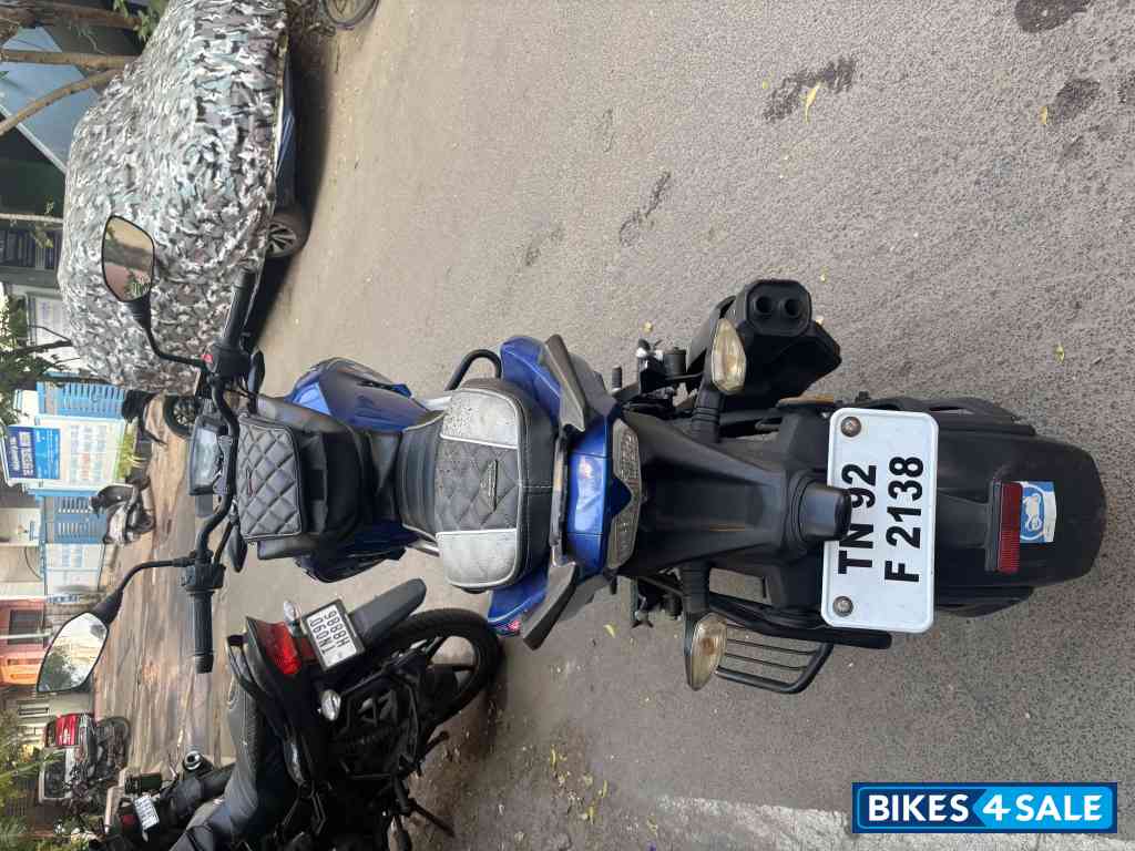 Blue TVS Apache RTR 160 4V Blue TVS Apache RTR 160 4V