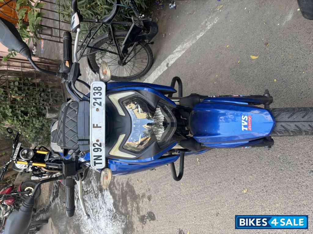 Blue TVS Apache RTR 160 4V Blue TVS Apache RTR 160 4V