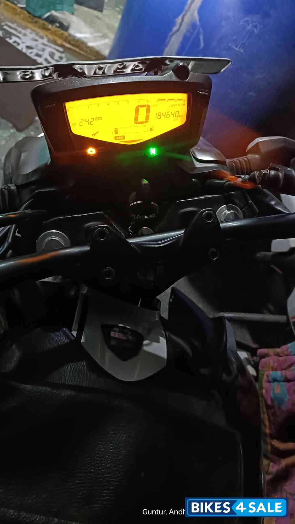 Black TVS Apache RTR 160 4V