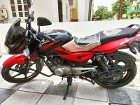 Red Bajaj Pulsar 150 DTSi