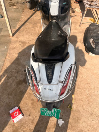 Cyber White Bajaj Chetak Electric