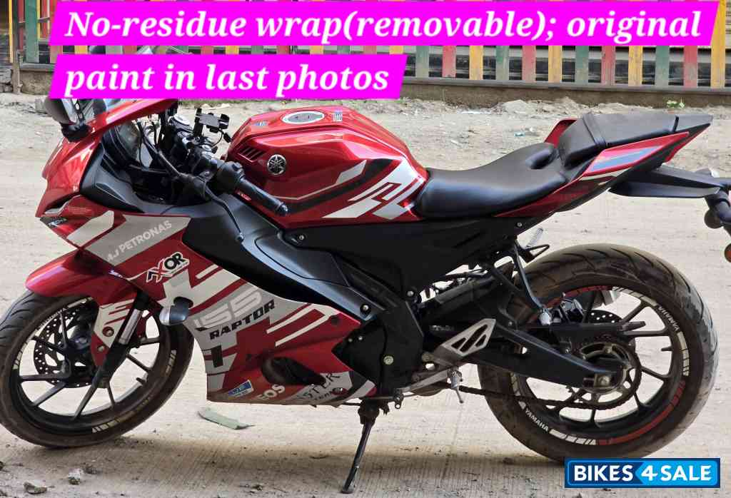 Metallic Red Yamaha R15 V4