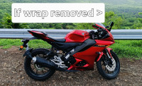 Metallic Red Yamaha R15 V4