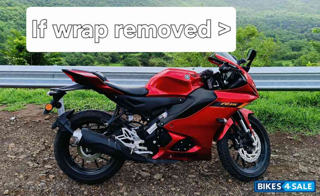 Metallic Red Yamaha R15 V4 Metallic Red Yamaha R15 V4